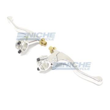 Honda Type Polished GP Lever Set 7/8" 32-73650 