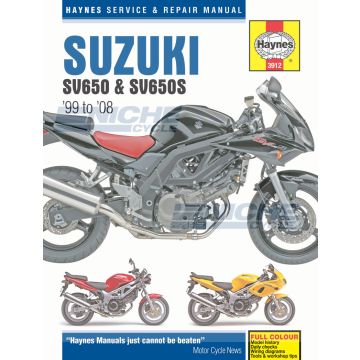 Suzuki SV650 & SV650S (99 - 08) M3912 