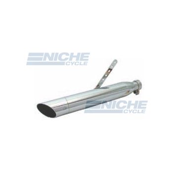 Muffler w/ Slash-cut Tip Left 45-20012 