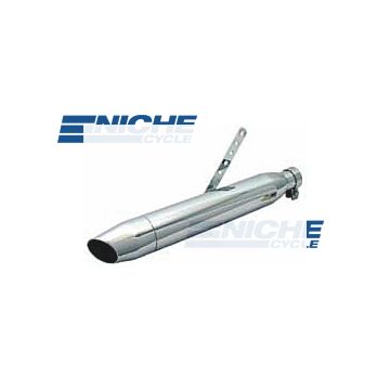 Muffler w/ Tapered Slash-Cut Tip Right 45-20006 