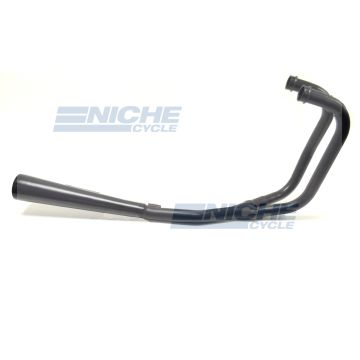 Kawasaki EX 500 2-1 87-88 Black Megaphone Exhaust System 502-1703 