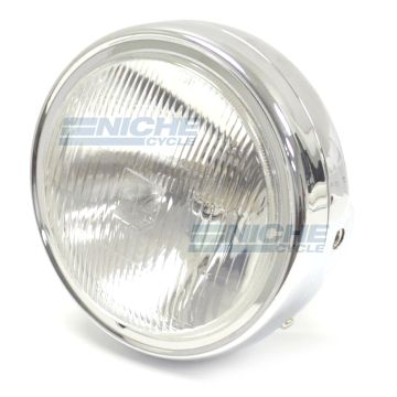 Honda Reproduction 7" Headlight Chrome 66-64322C 