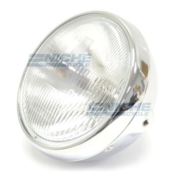 7" Headlight w/Sealed Beam Chrome 66-64361D 