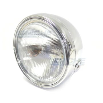 7.5" Side Mount Complete Headlight Assembly Chrome DOT 6J8-H/C 