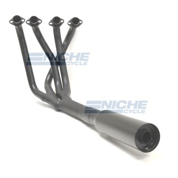 Suzuki GS750/850 Tri-Y 4-Into-2-to-1 Black Canister Exhaust System 991-0301 