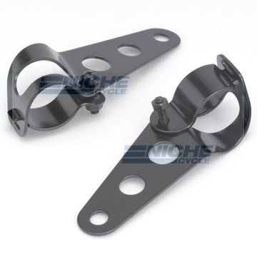 Headlight Brackets - Universal Black 66-35810 