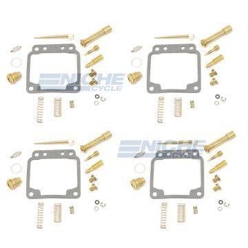 Yamaha XJ650 Carburetor Rebuild Kits - Full Rack Set CRY-42650X4 