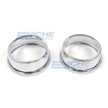 Kawasaki KZ Gauge Cover Top Pair 58-12410 
