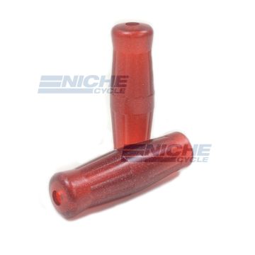 Grip Set - Coke Bottle 1" - Red Metal Flake 42-56564 