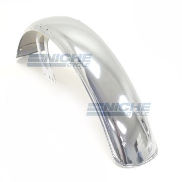 Honda CB350 Reproduction Chrome Front Fender 61100-296-000XW 