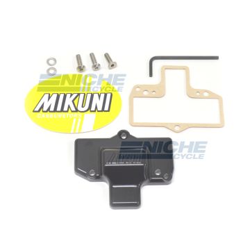Mikuni HSR48 Black Carburetor Cap w/Logo KHS-036 