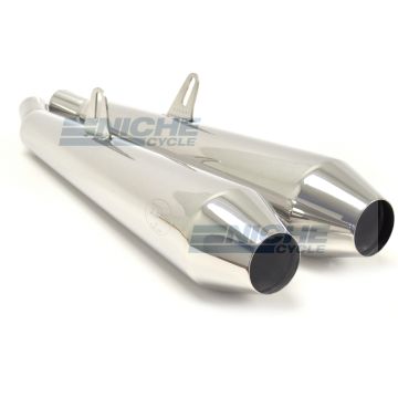 Thruxton 304SS Polished Muffler MC-TP-TT 