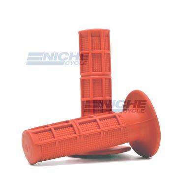 Grip Set - MotoCross Dirt Bike 7/8" - Red 42-24634 
