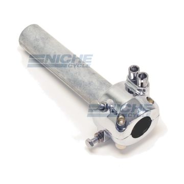 7/8" Dual Pull Chrome Throttle Assembly 44-29474 