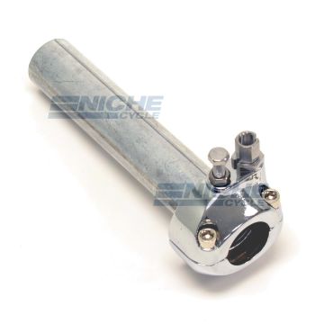 7/8" Single Pull Chrome Throttle Assembly 44-29470 