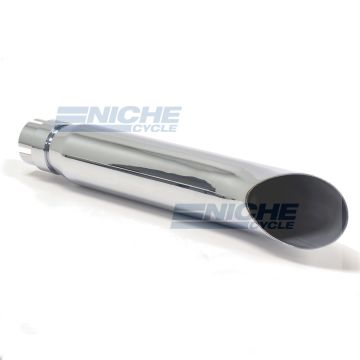 16" Chrome Turnout Muffler 80-62616 
