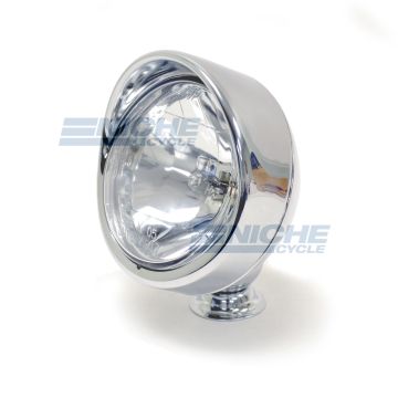 Spotlight - 3.5" Hooded Rim Chrome 66-83642 