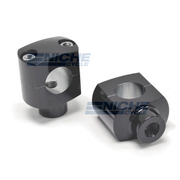 Gloss Black Risers 2" 23-09702 