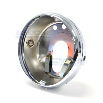 H/L 7" FLAT BACK CHR 66-65071 