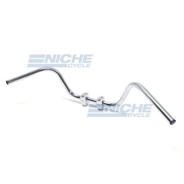 Handlebar - 1" HWY Bar Low Chrome-Dimp 07-92424 