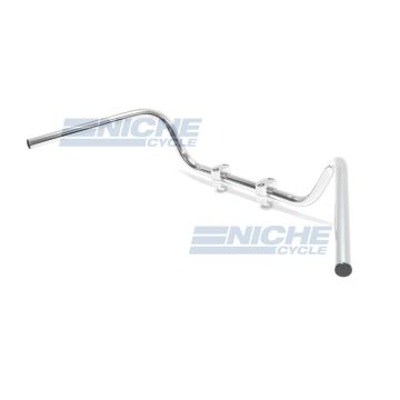 Handlebar - 1" Wide Custom Chrome-Dimp 07-92431 