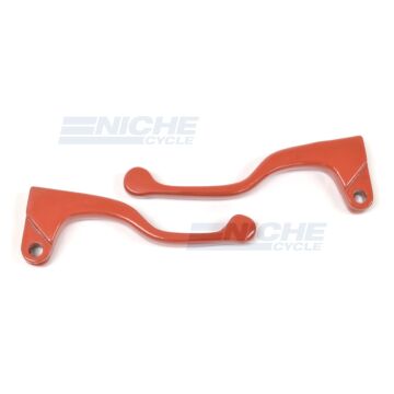 Honda XR GP Lever Set - Red 30-73664 