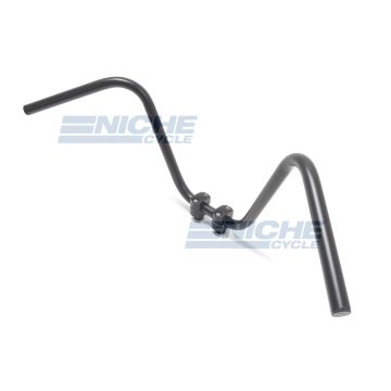 Handlebar - 1" Apes 12" Satin Black 07-12504S 