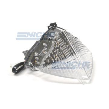 Yamaha R1 LED Clear Taillight Assembly 62-84778L 