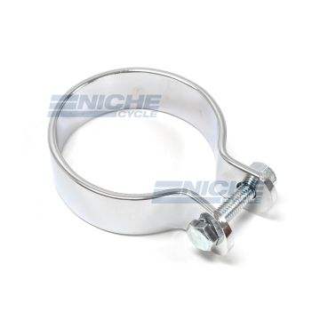 2" Chrome Muffler Center Clamp 80-62344 