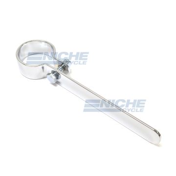 1-5/8” Chrome Clamp - 6” Straight Bracket 80-62321 