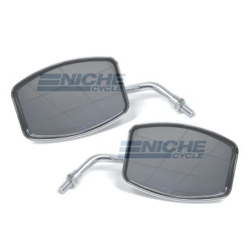 The "Big One" Cruiser Style Mirror Set - 10mm Universal 20-42460 