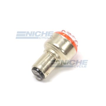 BULB LED 12V 1157 RED GLOW 48-67746 