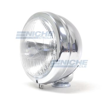 4.5" Harley Style Chrome 12v Spot Light Dot 66-84128 