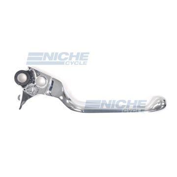 Chrome Wide Blade Brake Lever - Harley Davidson 45016-96 07-89041 