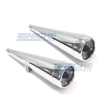Honda CX500 OE Style Replica Muffler Set EM7172 