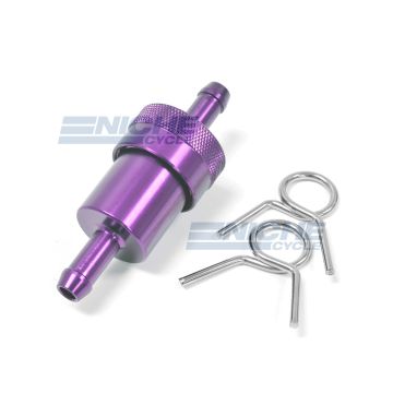 Fuel Filter- Inline CNC Purple 5/16" 14-34433 