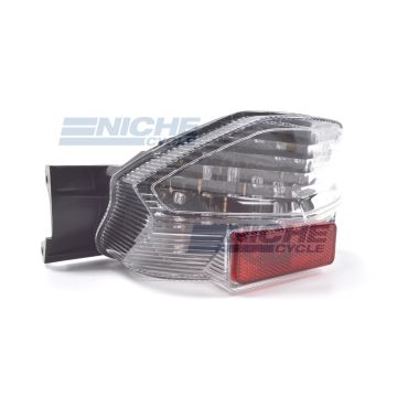 Suzuki GSX-1400 Clear Lens Taillight Assembly LED 62-84769L 