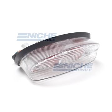 Taillight Honda Clear w/Red 62-84745 