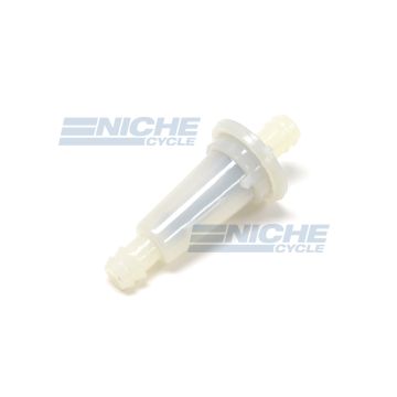 Plastic 2" Fuel Filter - 1/4" 14-34421 