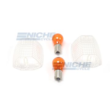 Kawasaki Turn Signal Lense w/Bulbs 59-11540 
