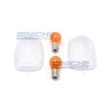 Honda Turn Signal Lense w/Bulbs 59-21310 