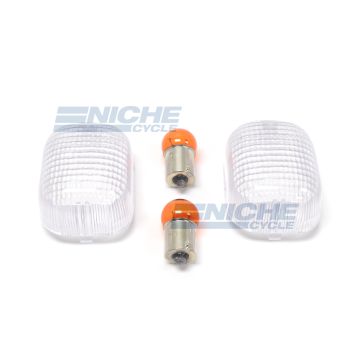 Duacti Turn Signal Lense w/Bulbs 59-19750 