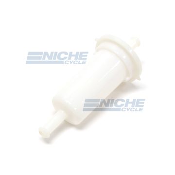 Plastic 4" Fuel Filter - 1/4" 14-34441 