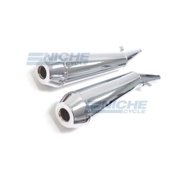 BMW R Models 1970-1984 Replica Muffler Set EM6162 