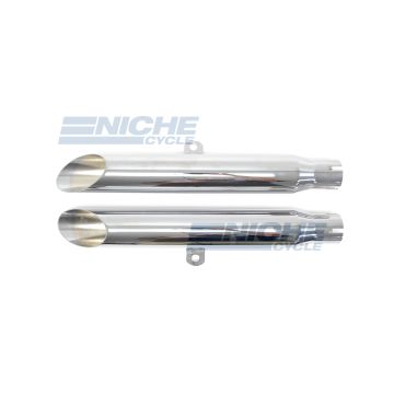 Harley Sportster 80-03 Mufflers Slashcut 80-75112 