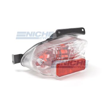 Suzuki GSXR 600/750/1000 Clear Lens Taillight Assembly 62-84760 