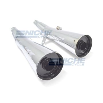 Honda V65 MagnaPerformance Exhaust Motorcycle Mufflers Megaphone Chrome 001-2313 