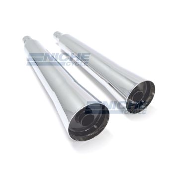 Honda CB650 Performance Exhaust Motorcycle Mufflers Flare Tip Chrome 001-0811 