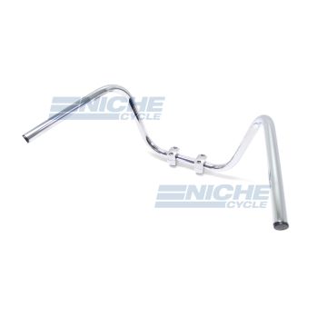 Handlebar - 1" High Chopper Chrome-Dimp 07-12524 