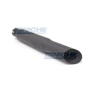 15" Black Shorty Slash Cut Muffler 80-45700B 
